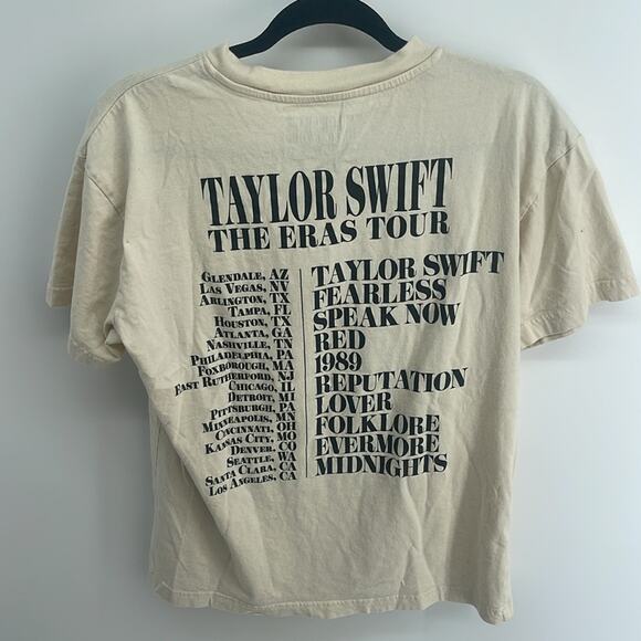 Taylor Swift The Eras Tour short sleeve concert T-shirt sz S - Picture 6 of 6